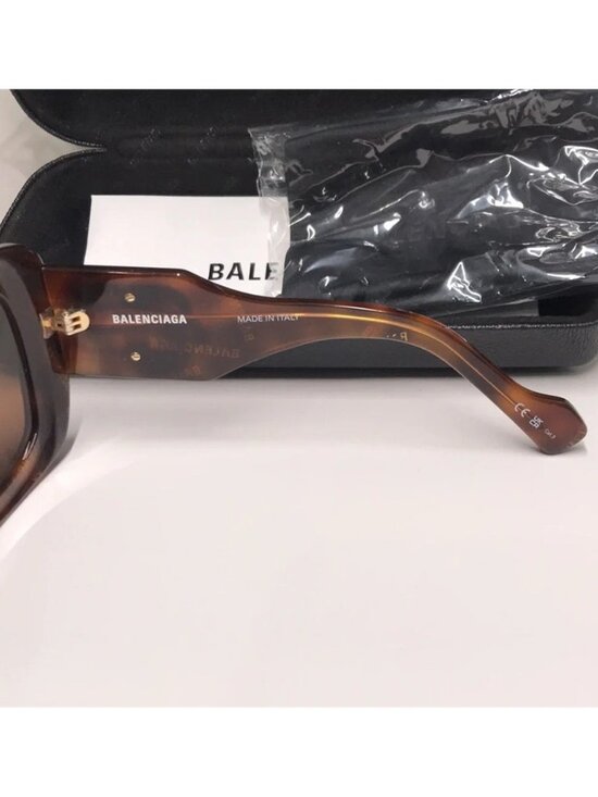 TNEW AUTHENTIC Balenciaga Tortoise Shell Sunglasses BB0069s 002 main image 8